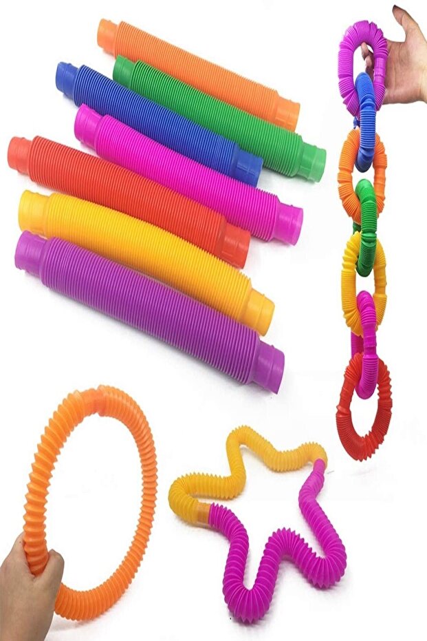 Popit Pop Tubes Stres Giderici Oyuncak 5 Adet - 3