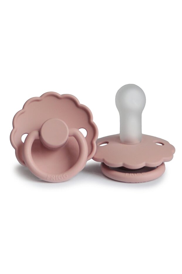 Daisy 6-18 Months Blush Baby Girl Pink Silicone Pacifier