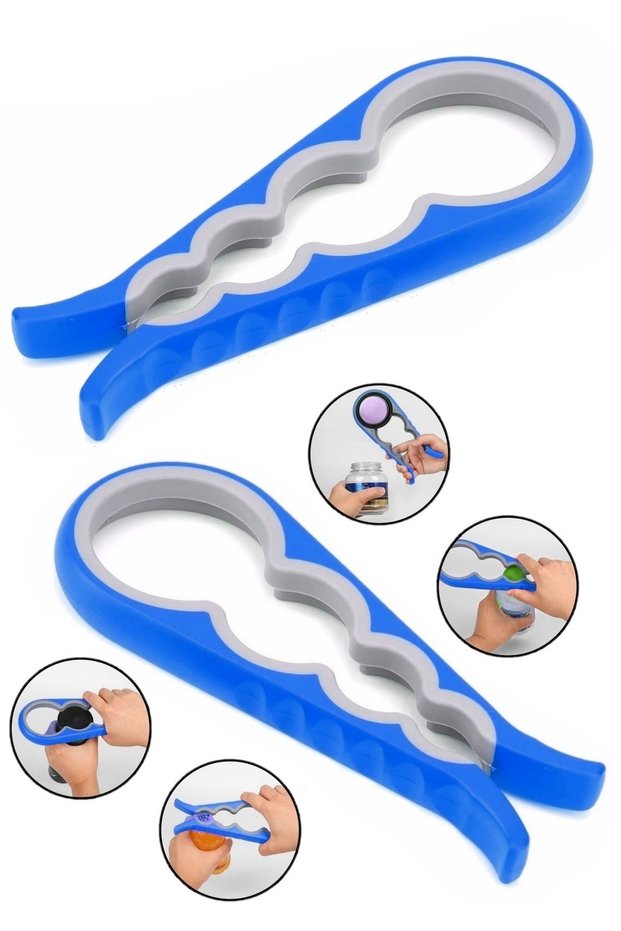 Can Lid Opening Bottle Lid Opener Pliers Can Opener Silicone Jar Lid Opening Clamping