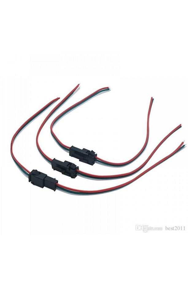 2 Pin Jst Sm Kablo Dişi + Erkek - 2