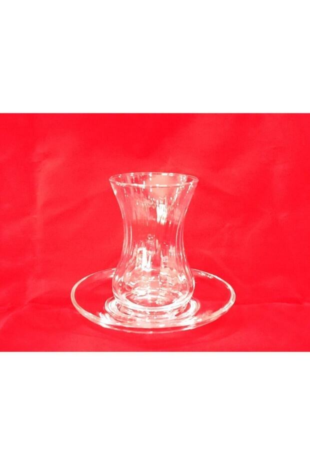 Çay Seti 6 Çay Bardağı + 6 Çay Tabağı 12'li - 2