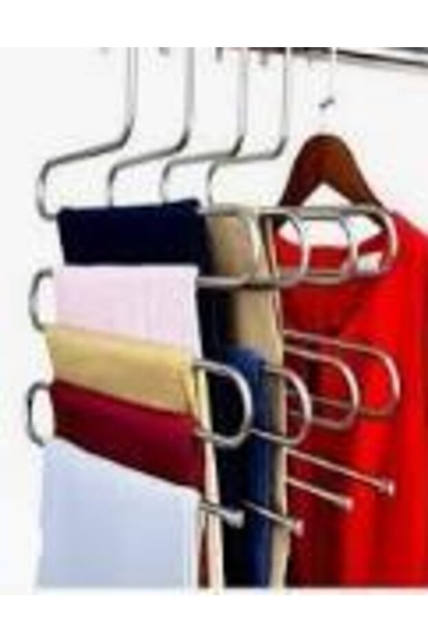 5-Layer In-Cabinet Trousers Pajamas Scarf Scarf Hanger