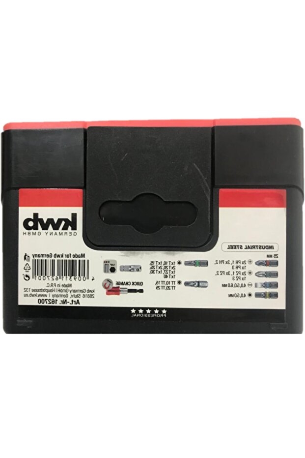 Bıt Set 32 Parça Endüstriyel Çelik-profosyonel Kullanım - 3