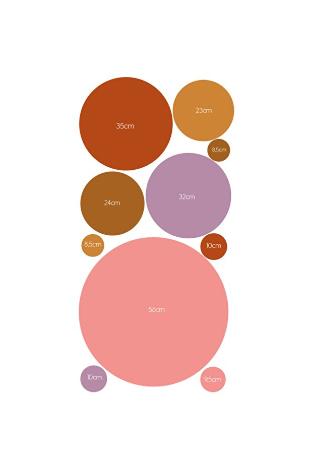 Dev Noktalar Duvar Stickerı - 3