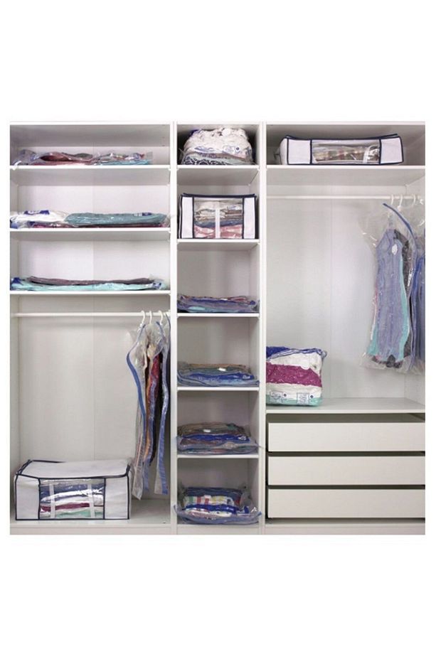 Magıc Saver Bag 4'lü Vakumlu Poşet Seti 1 Ad 55x90 Xlarge 1 Ad 80x100 Xxlarge 2 Ad 73x130 Jumbo - 2