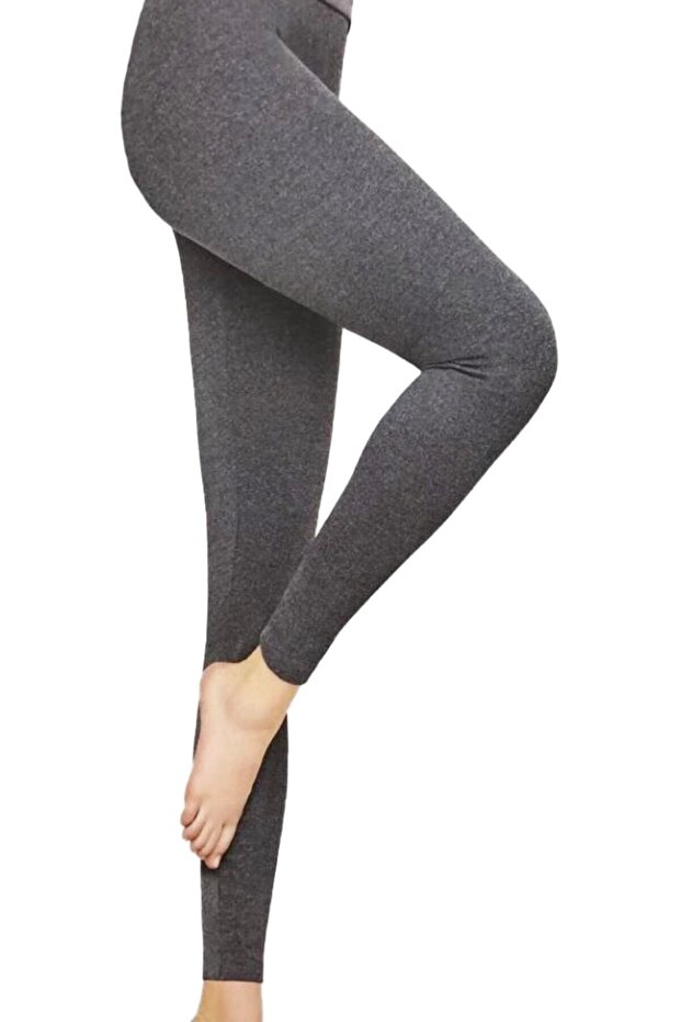 Women's Gray Winter Thermal Tights