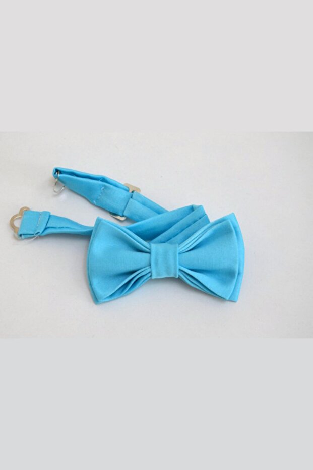 Light Blue Boys' Bow Tie