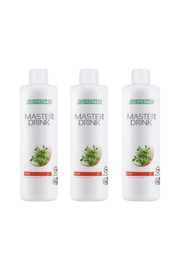 Lıfetakt Master Drink Red (Mind Master) 500ml X 3 Pcs