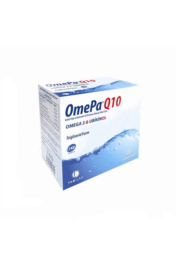 Tab Omepa Q10 Omega 3 Ubiquinol 90 Kapsül - 1
