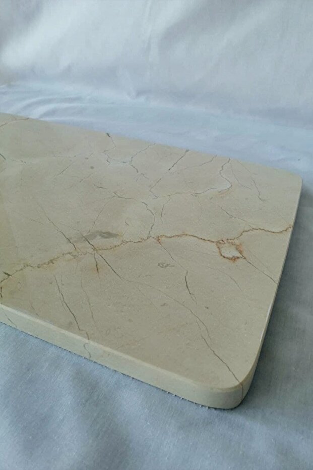 صينية عرض مستطيلة من الرخام الطبيعي - 7