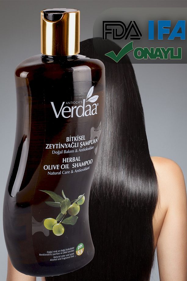 Kuru Ve Yıpranmış Saçlar Bitkisel Zeytinyağlı Şampuan 300 Ml - 3