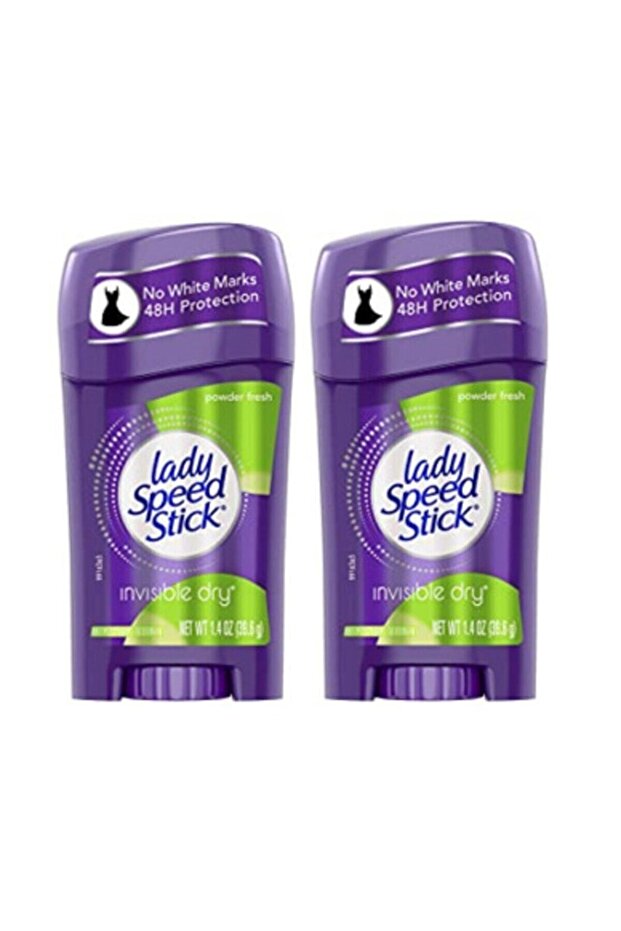 Lady Speed Invisible Dry Powder Fresh 40 gr X 2 Adet - 1