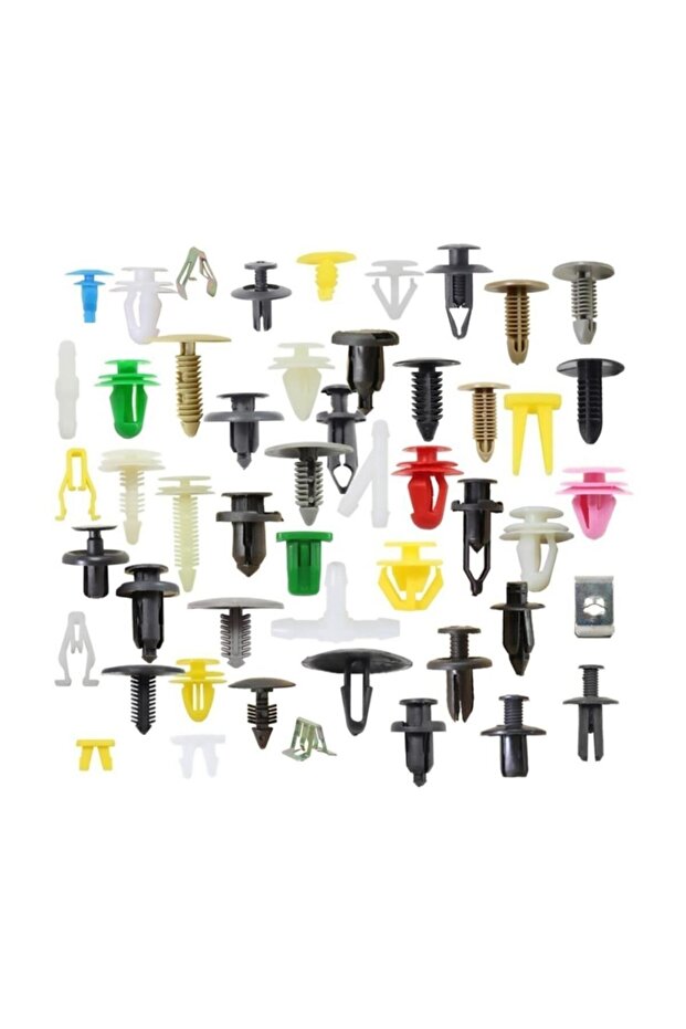 Klips Araba Kapı Tampon Plastik Panel Itme Pim Tutucu 460 Parça - 2