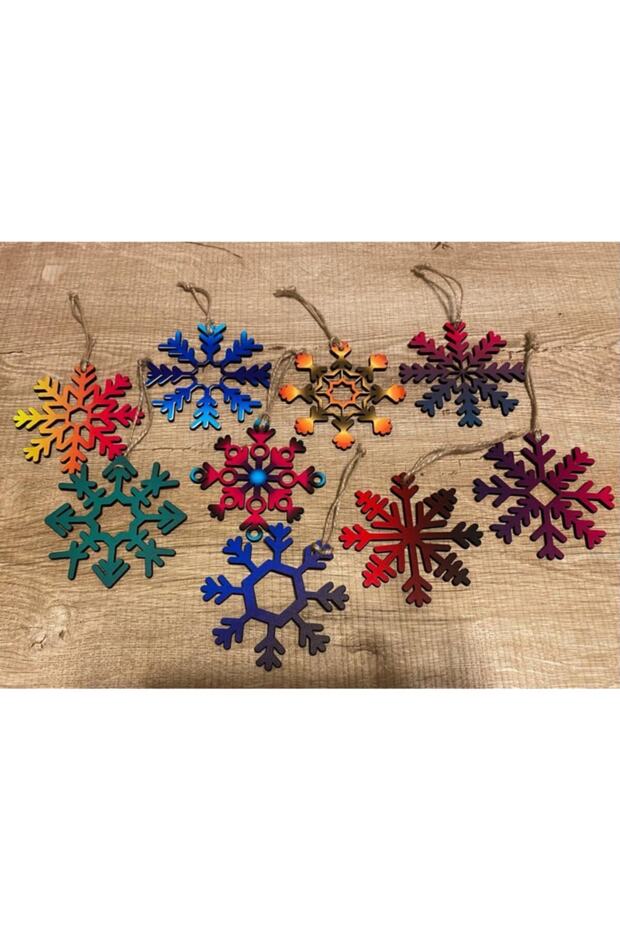 Ahşap Yılbaşı Ağacı Süsü - 2