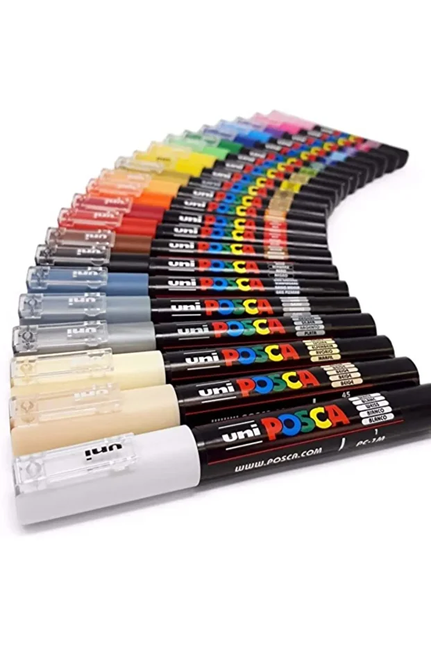 Uni Master Set Tüm Boylar Ve Tüm Renkler Toplam Fırça Uç Dahil 144 Parça Paket - 3