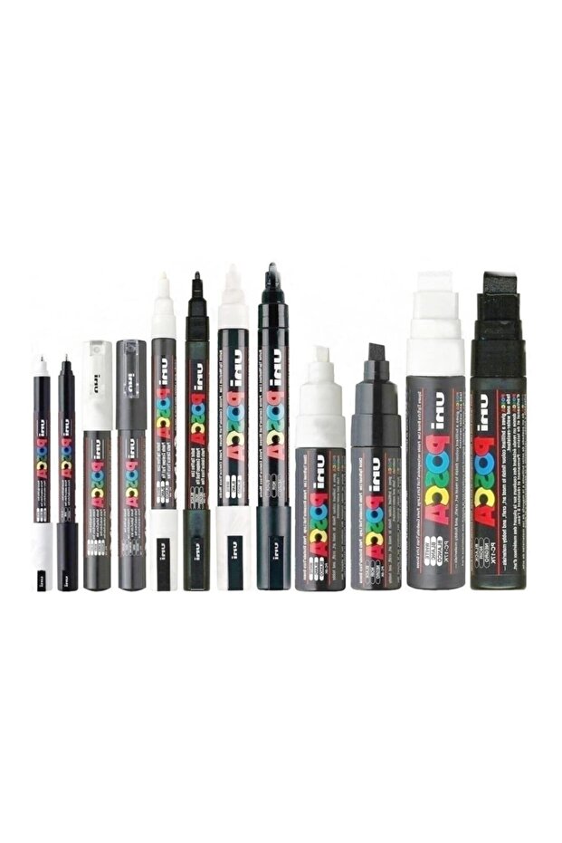 Uni Master Set Tüm Boylar Ve Tüm Renkler Toplam Fırça Uç Dahil 144 Parça Paket - 4