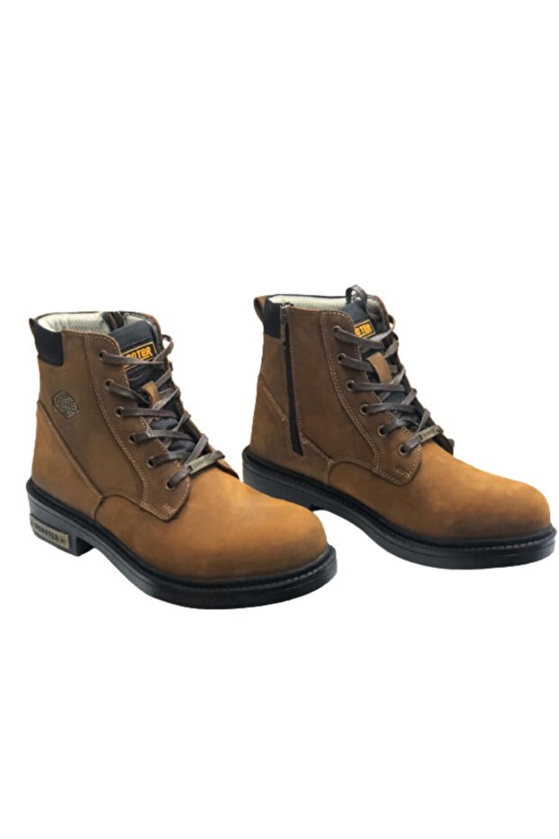 Deri Açık Kahve Ortopedi Bot - 3