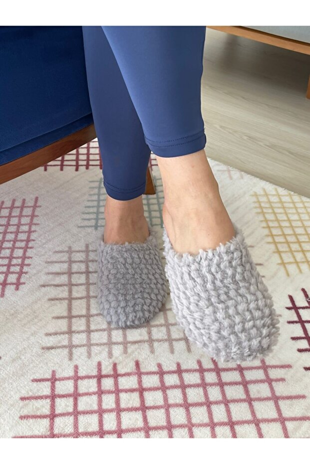 Kışlık Kadın  Ev Terlik - 2