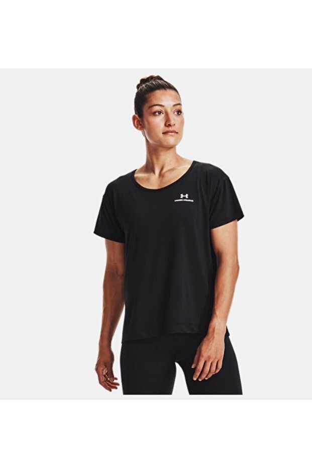 Ua Rush للسيدات™ طاقة أساسية بأكمام قصيرة