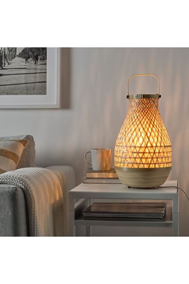 Abajur Bambu 36 cm Trendexpress - 2