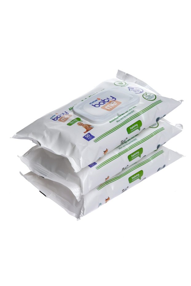 Baby Me Daily Cleaning Wipes with Aloe Vera 3*50