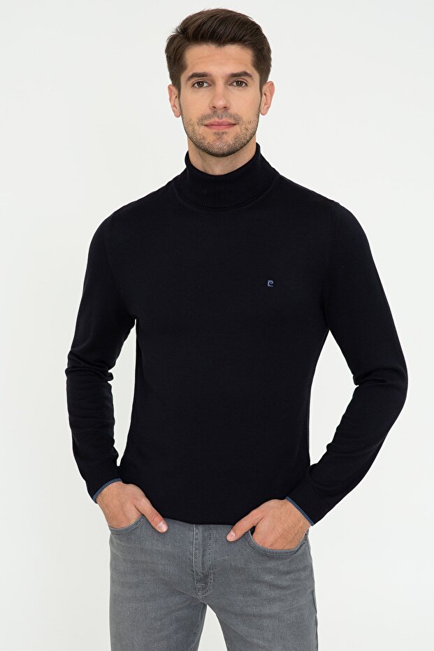 Navy Blue Men's Sweater G021SZ0TK.000.1389961