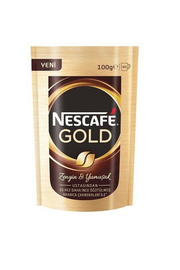 Nescafe Gold Kahve 100 Gr X 3 Adet - 1