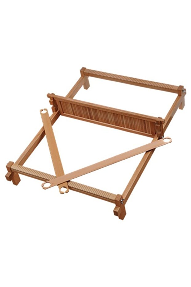 79 Channel Wooden Anatolian Weaving Bench - 76 X 100 Cm