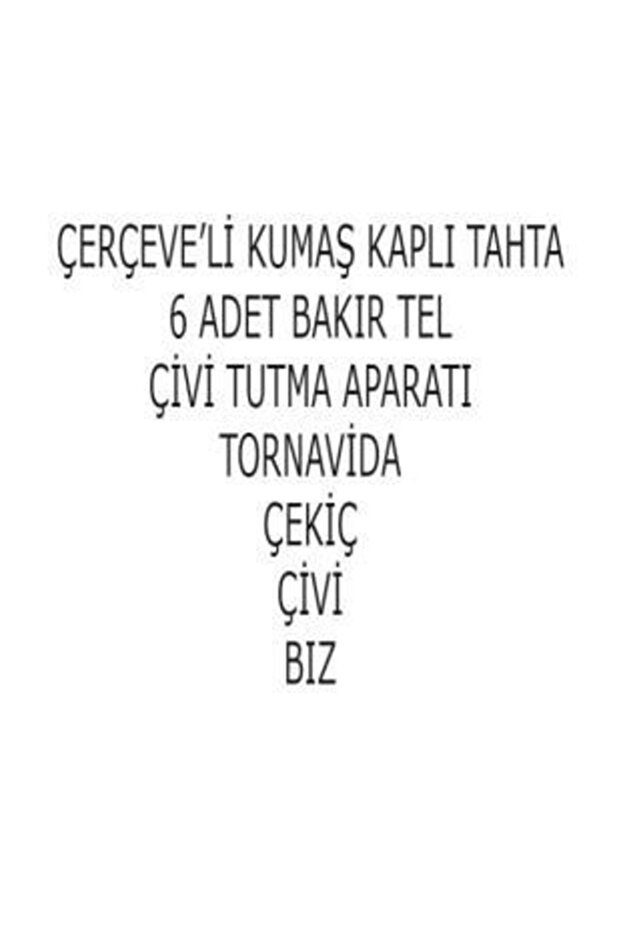 Filografi Set Çerçeveli Ayyıldız Hazır Set 40*50cm - 3