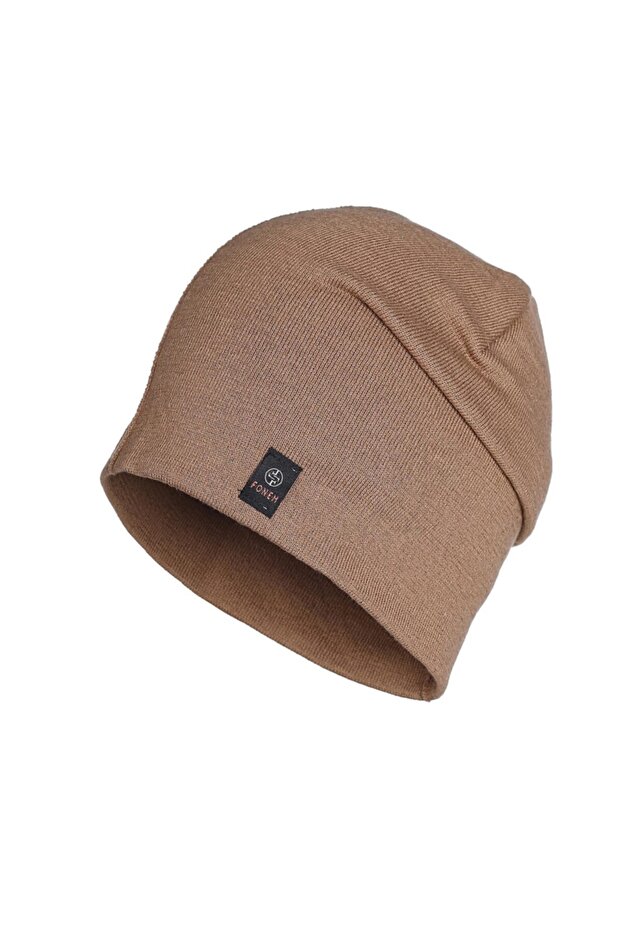 Unisex Cotton Vicks Beret Fo 2408 Tan Color