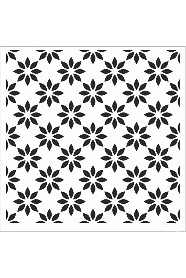 Hdm173 ديكور المنزل استنسل ميدي (25x25)