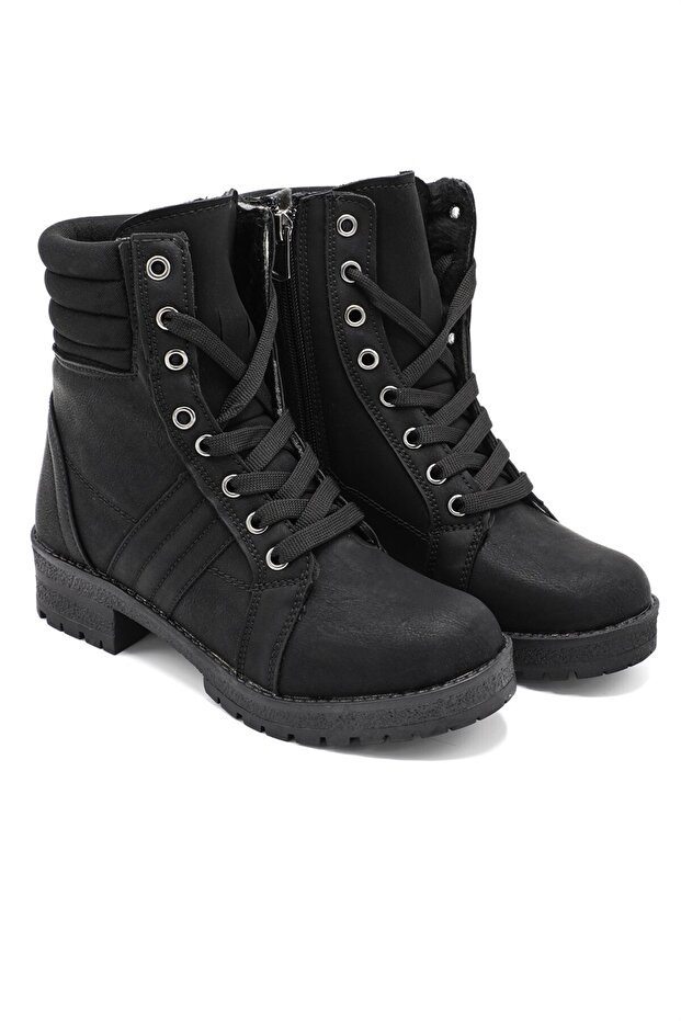 285 Kadın Bot Anatomik Rahat Taban Kışlık Postal Tarzı Bot - 1