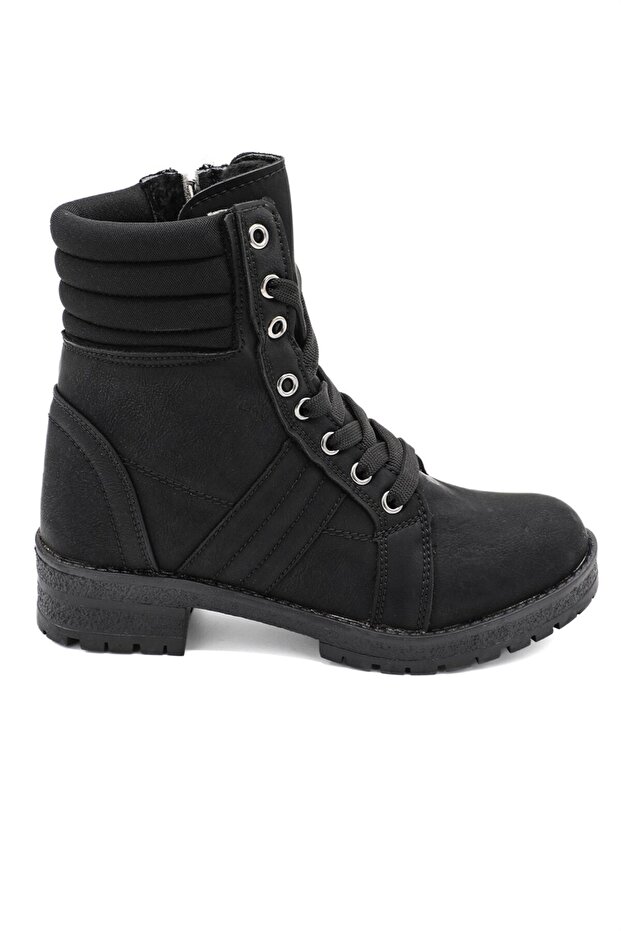 285 Kadın Bot Anatomik Rahat Taban Kışlık Postal Tarzı Bot - 3