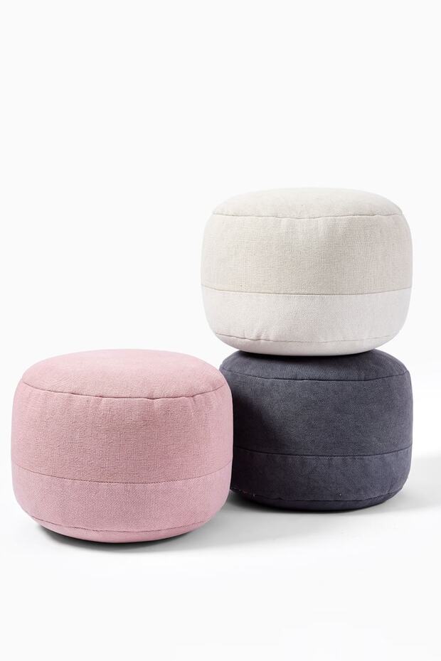 Astana Lacivert Puf - 3