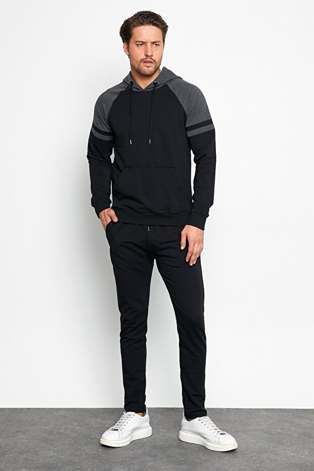 طقم رياضي أسود - 3