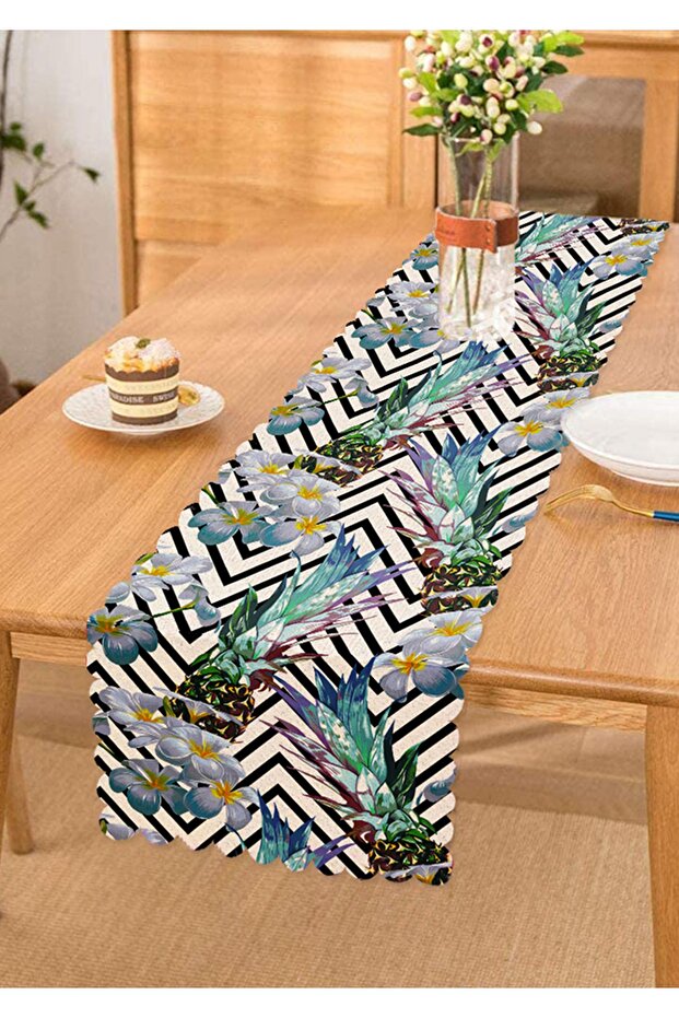 عداء صيفي بتصميم خاص مع خلفية متعرجة - 1