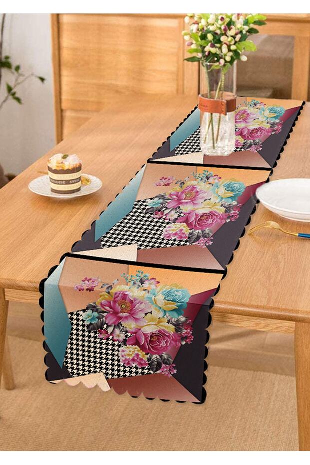 Custom Design Digital Printed Modern Runner - 1