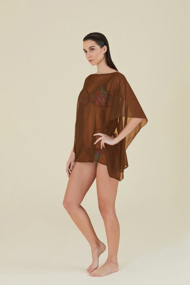 Sırt Biyeli Plaj Elbisesi - 2