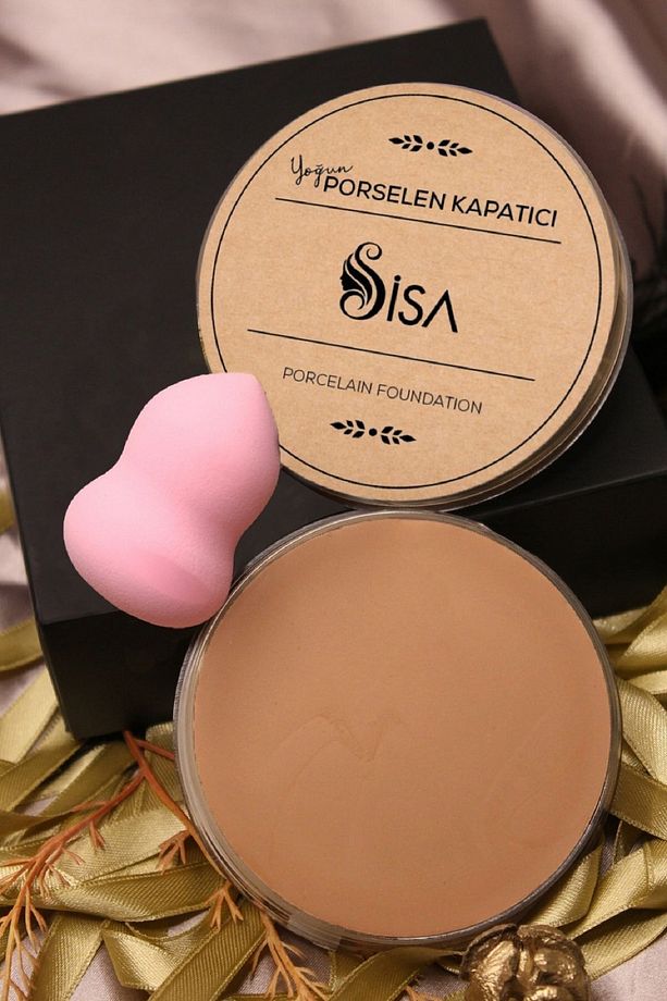 Make Up Cover Porselen Fondöten Kapatıcı No:212/mt Tekli Makyaj Süngeri (maqya) - 1