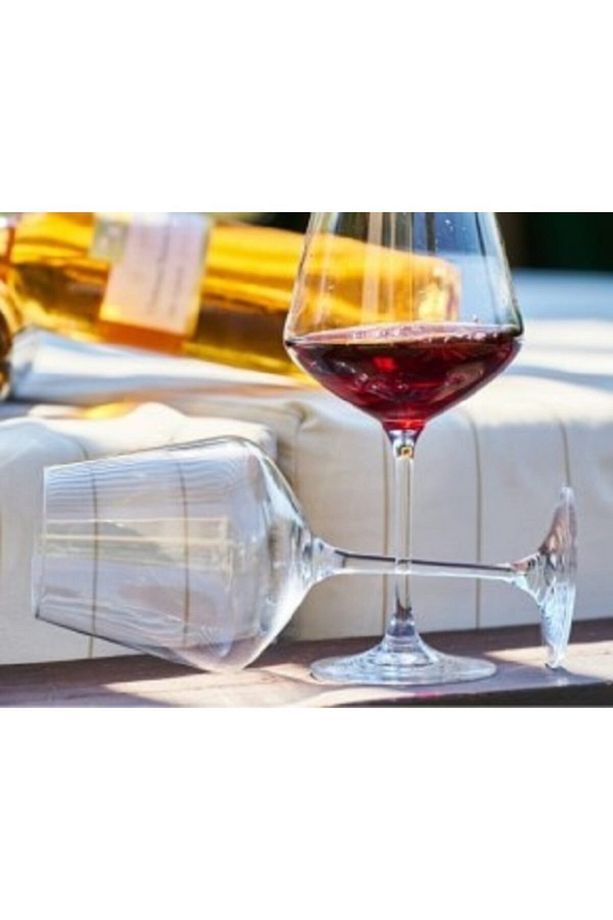 Maıson Forıne Gourmet 2'li 715 Ml.ayaklı Kırmızı Şarap Kadehi. - 1