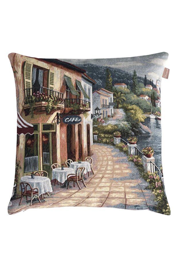 وسادة رمي نسيج كومو 45 × 45 سم