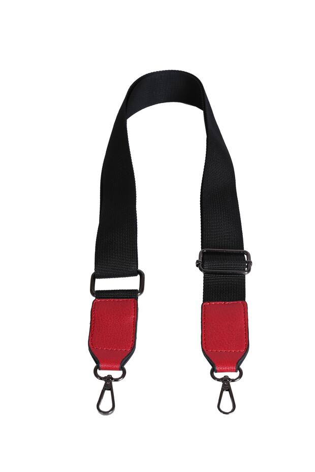 Red Madame Vera Adjustable Flat Column Bag Strap