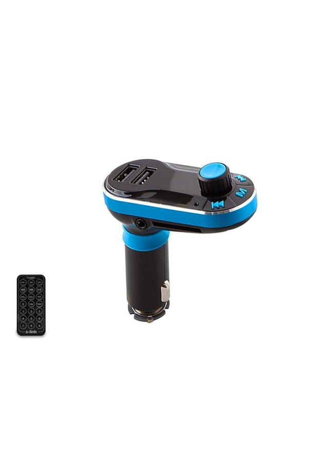 Sd Usb Destekli + 2 1a Usb Şarj Port Fm Transmitter Sl Fm66 - 1