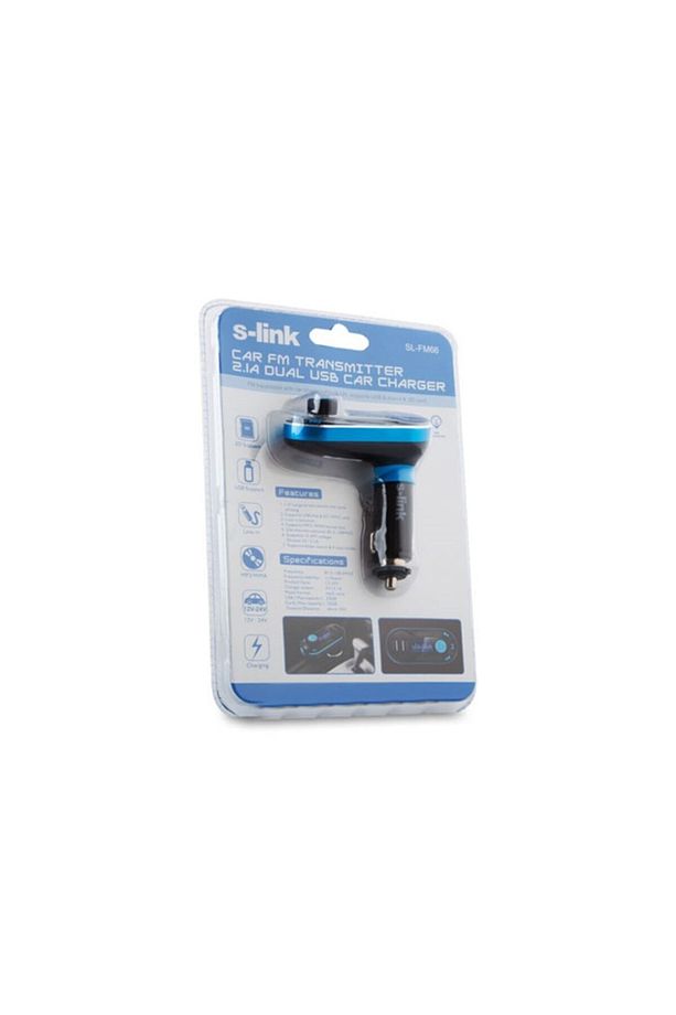 Sd Usb Destekli + 2 1a Usb Şarj Port Fm Transmitter Sl Fm66 - 2