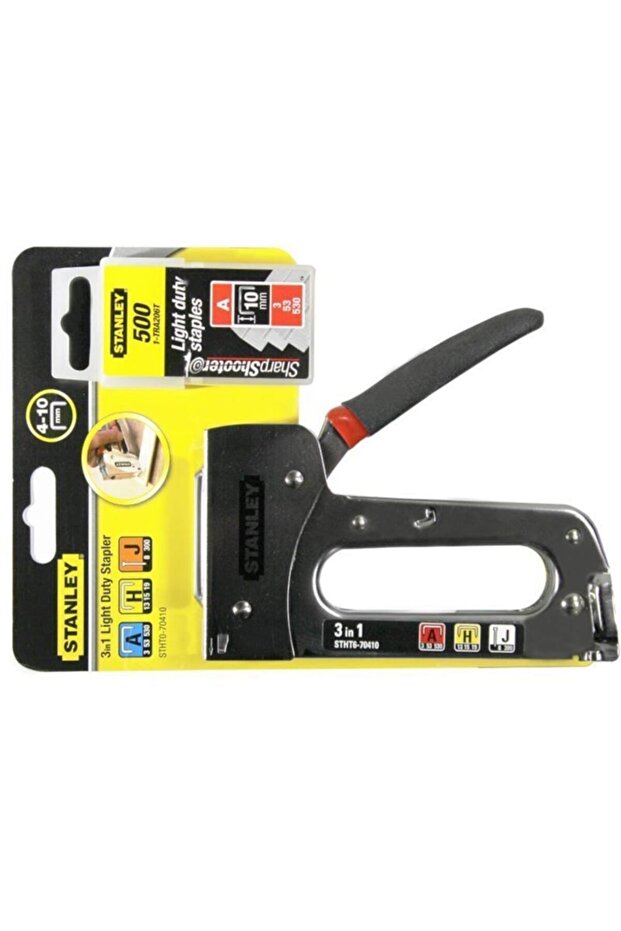 Stht670410 Zımba Ve Çivi Tabancası, 4-10mm Zımba, 12-15mm Çivi - 3