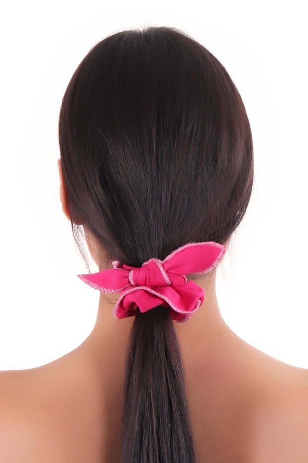 Hahai Women's Bow Model Scrunchie Buckle