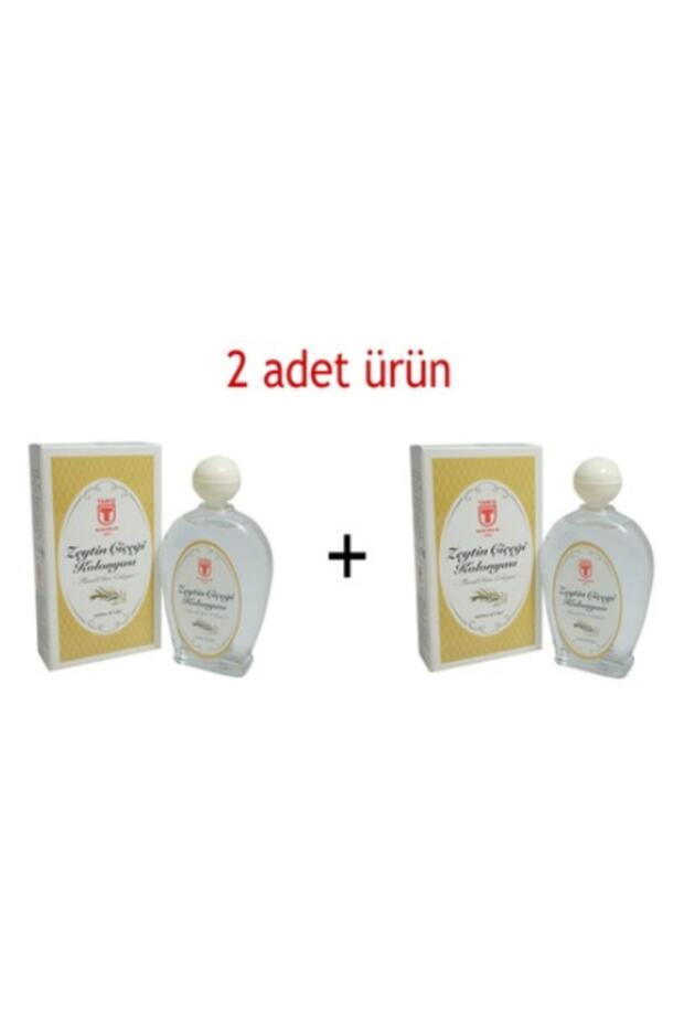 2'li Zeytin Çiçeği Kolonyası - 200 Ml Cam Şişede - 2