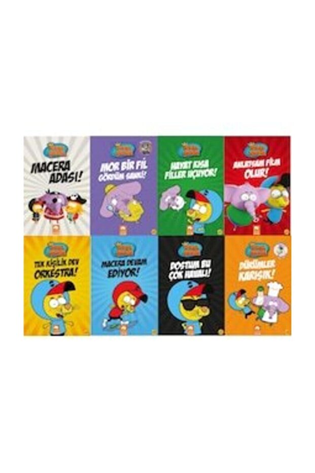 Kral Şakir Kitap Seti 8'li 1-8 Kitap Ciltli