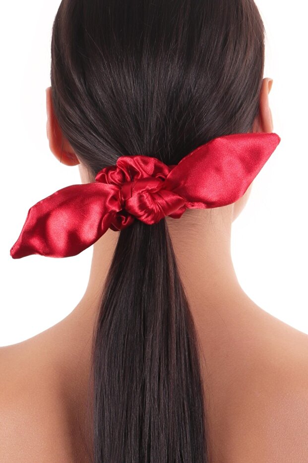 Hahai Women's Bow Model Scrunchie Buckle
