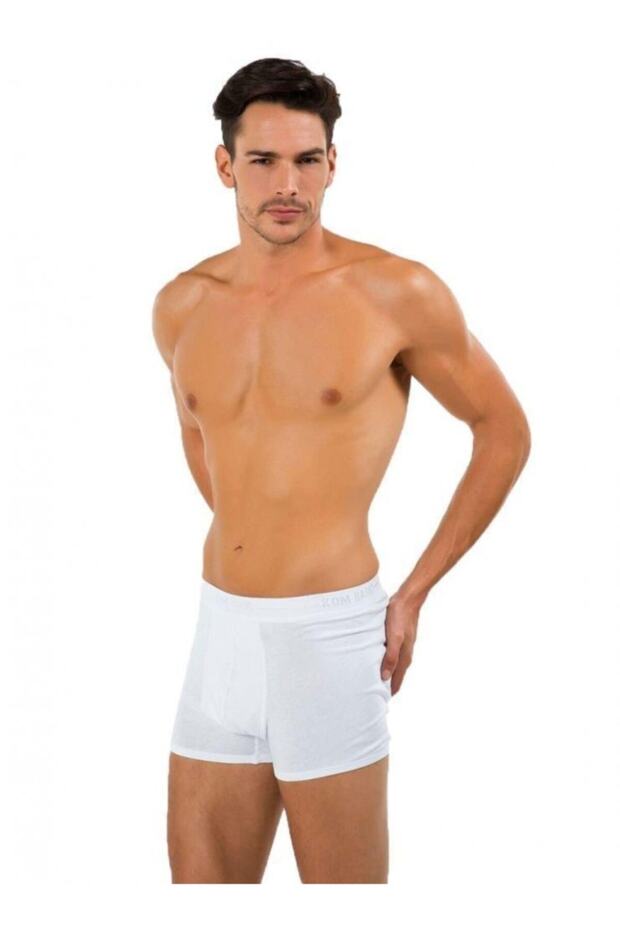 بوكسر أبيض للرجال قطعتين - 1